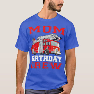 T-shirt Maman Équipage d'anniversaire Chauffeurs de camion