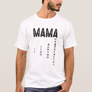 T-shirt Maman Équipée De Toutes Pouvoirs Maman Famille Mam