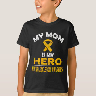 T-shirt Maman est mon héros Sclérose en plaques Sensibilis