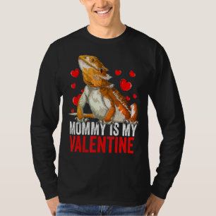 T-shirt Maman est mon Secourt de dragon de Saint Valentin