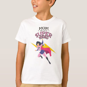 T-shirt Maman est mon super-héros