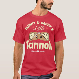 T-shirt Maman et Daddys Petit Cannoli Drôle Toddler Ital