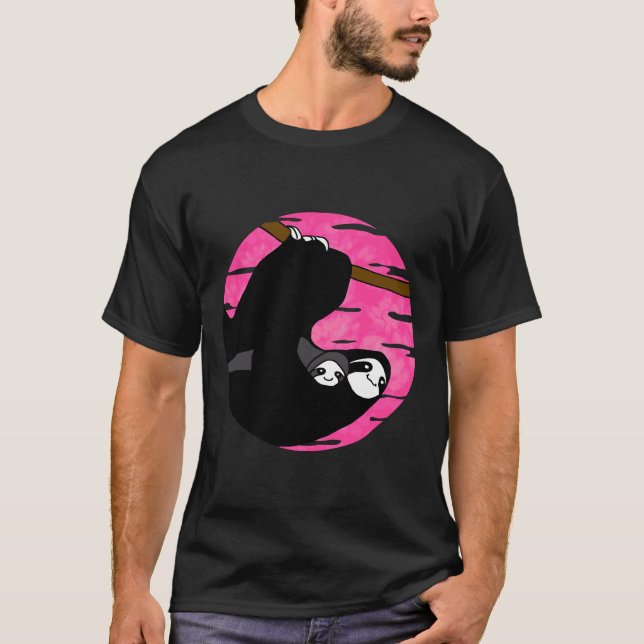 T-shirt Maman Et Fente De Bébé (Devant)