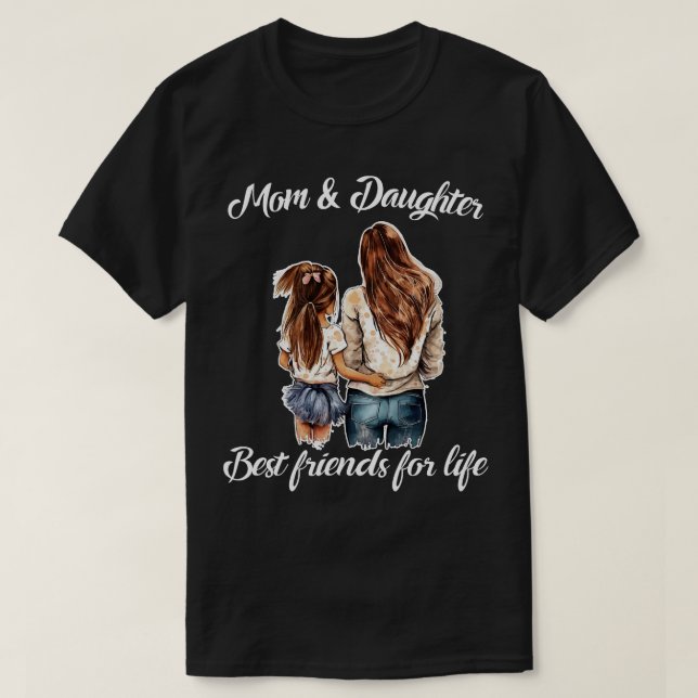 T-shirt Maman et fille 4 (Design devant)