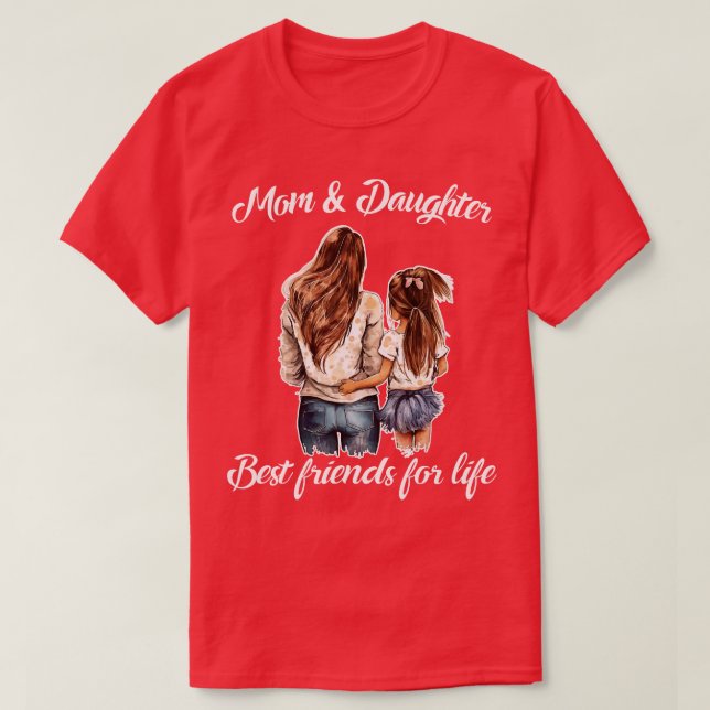 T-shirt Maman et fille 5 (Design devant)