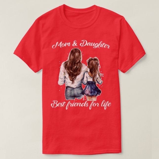T-shirt Maman et fille 6 (Design devant)