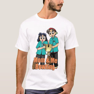 T-shirt Maman et moi bowling