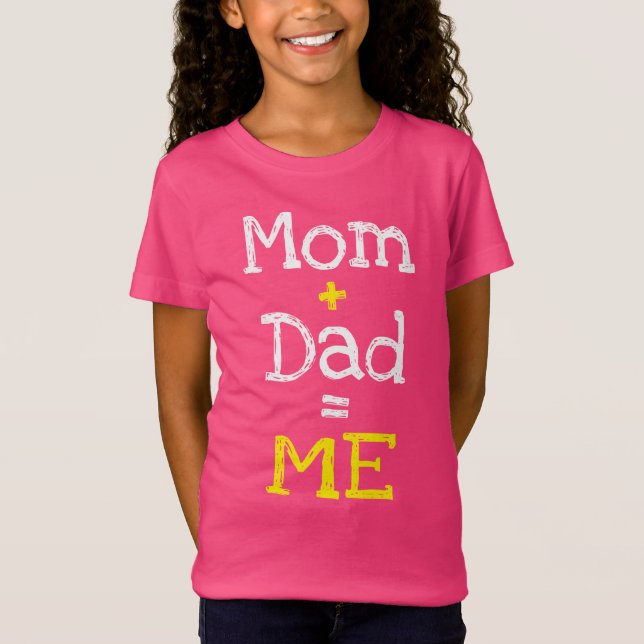 T-Shirt Maman et papa sont moi (Devant)