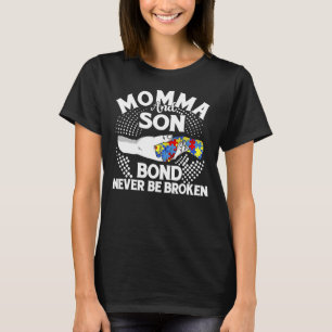 T-shirt Maman et Son Bond ne jamais être cassé autisme mam
