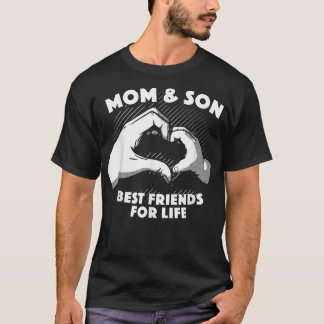 T-shirt Maman et son meilleur amis pour la vie Mère mignon