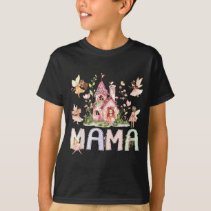 T-shirt Maman fée conte de fée magique fille d'anniversair