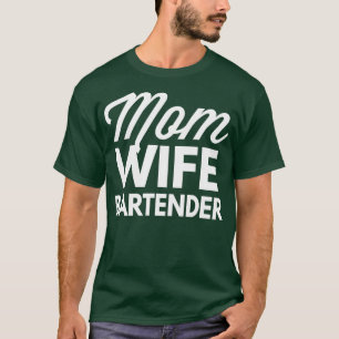 T-shirt Maman Femme Bartender
