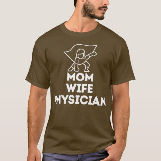 T-shirt Maman Femme Médecine Superfemme