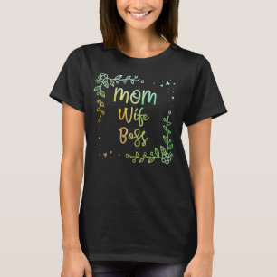 T-shirt Maman Femme Patron Fête des mères Humour Parents m