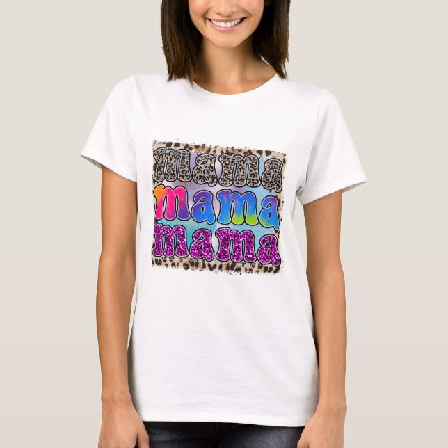 T-shirt Maman - Fête des Mères (Devant)