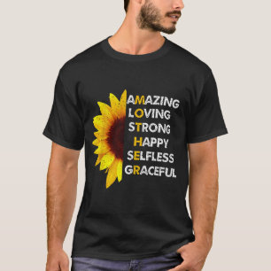 T-shirt Maman fête des mères maman incroyable aimante fort