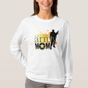T-shirt Maman fière d'armée