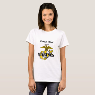 T-SHIRT MAMAN FIÈRE DE MARINES