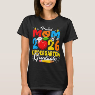 T-shirt Maman fière d'une diplômée de maternelle 2026 