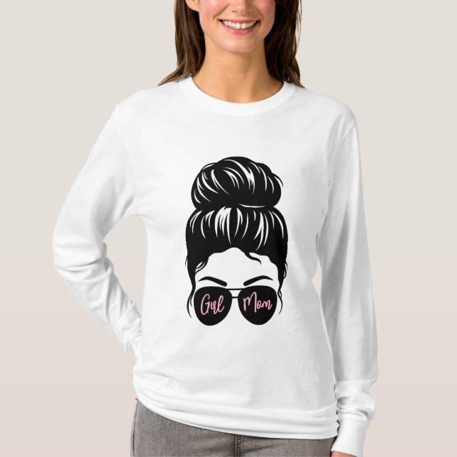 T-shirt maman fille | Maman / Maman / Mamaaa / Bes (Devant)