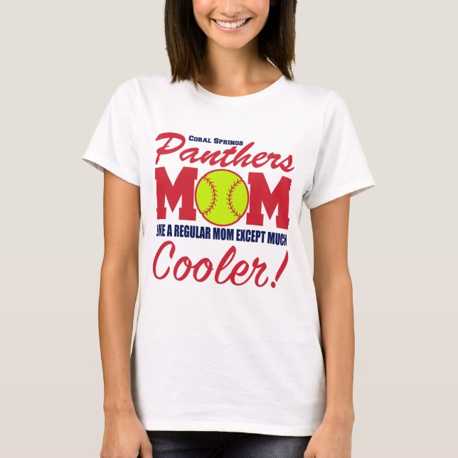 T-shirt Maman fraîche de Coral Springs (Devant)