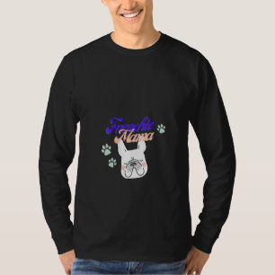 T-shirt Maman Frenchie femme Maman Bouledogue Français Fre
