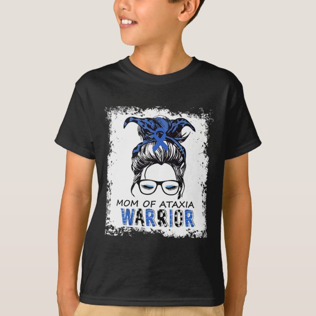 T-shirt Maman Fun De Guerrier Ataxique  (Devant)