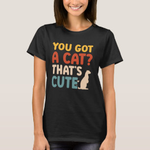 T-shirt Maman furet amoureuse de furet Vous avez un chat m