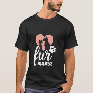 T-shirt Maman Furieuse Maman Chien Mignonne et Maman Chat