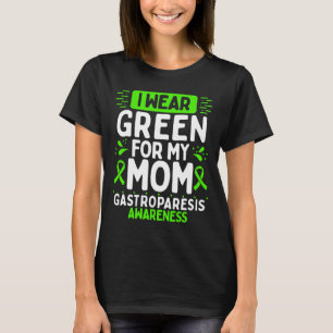 T-shirt Maman Gastroparesis Mama Green Ribbon