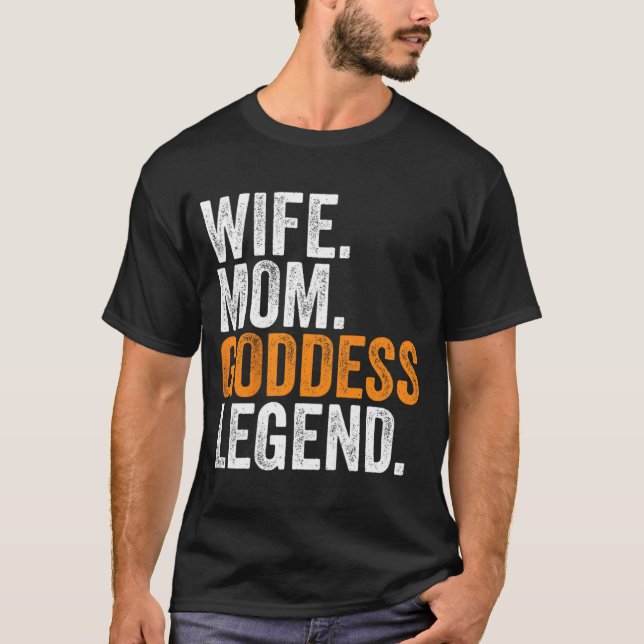 T-shirt Maman Goddess Legend Funny Occupation Office (Devant)