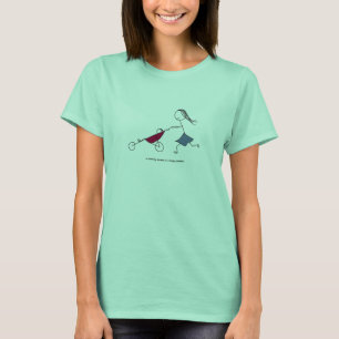 T-shirt maman heureuse de maman courante