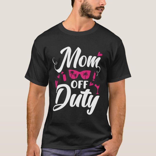 T-shirt Maman hors service (Devant)