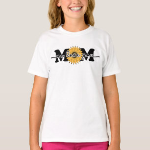 T-shirt Maman I Love You Sunflower sublimation-43250