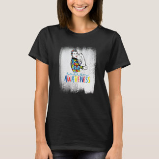 T-shirt Maman Incassable Sensibilisation à l'autisme