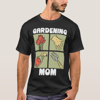 T-shirt Maman jardinage Plante Jardinier Succulente Mamans