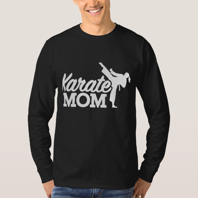 T-shirt Maman karaté (Devant)