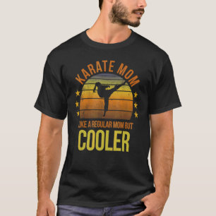 T-shirt Maman Karaté Classique Vintage Comme Une Maman Rég