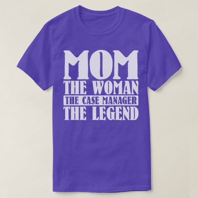 T-shirt Maman La Femme Le Coque Manager Le3 (Design devant)