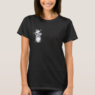 T-shirt Maman Lama Reine Animal Mignon Pour Femmes Lama 3