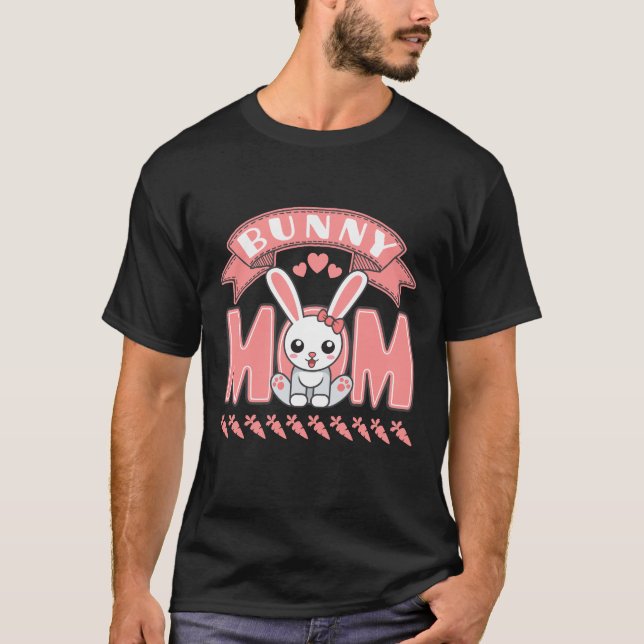 T-shirt Maman lapin (Devant)