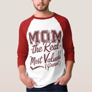 T-shirt Maman — Le Vrai MVP (Parent Le Plus Précieux)