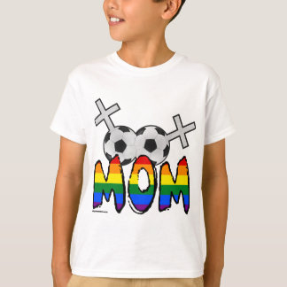 T-shirt Maman lesbienne du football