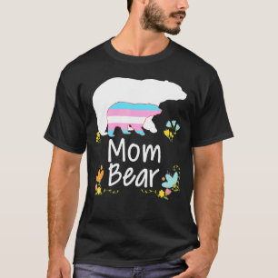 T-shirt Maman Lgbt Bear Transgender Rainbow Lgbt Gay Lesbi