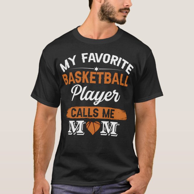 T-shirt Maman Lover de basket (Devant)