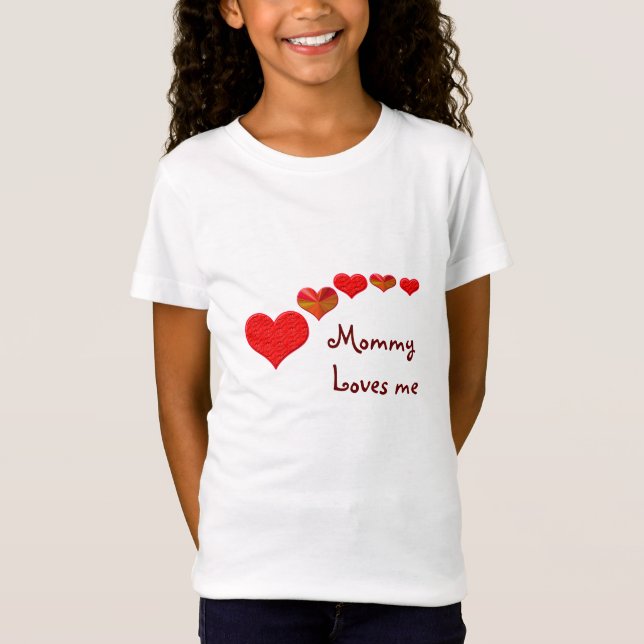 T-Shirt Maman M'Aime (Chemise Enfants) (Devant)