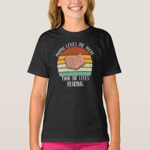 T-shirt Maman M'Aime Plus Qu'Elle N'Aime Lire