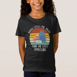T-Shirt Maman M'Aime Plus Qu'Elle N'Aime Voyager
