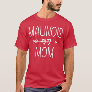 T-shirt Maman Malinois Mignonne Cadeau Maman Malinois Belg