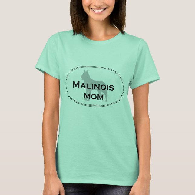 T-shirt Maman malinoise (Devant)